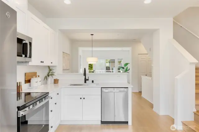 New Cabinets and countertops
