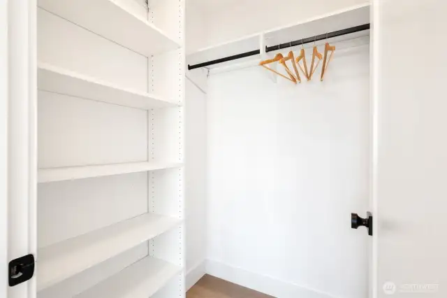 Walk in closet.