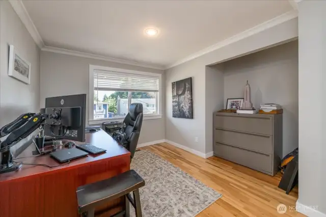 Office or second bedroom.