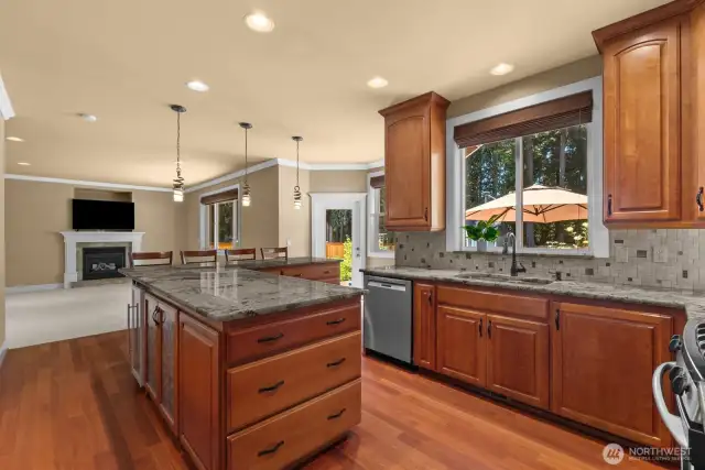 Kitchen built for the chef in the family