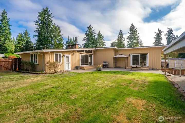 Rear of Home
