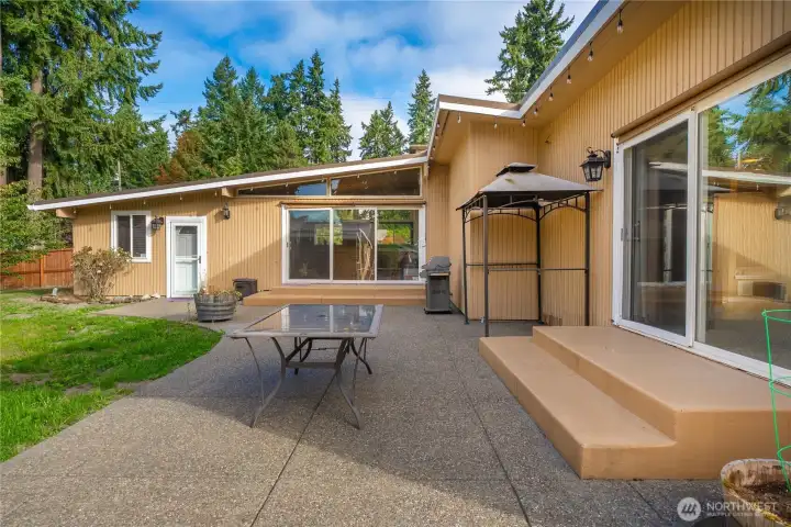 Rear of Home