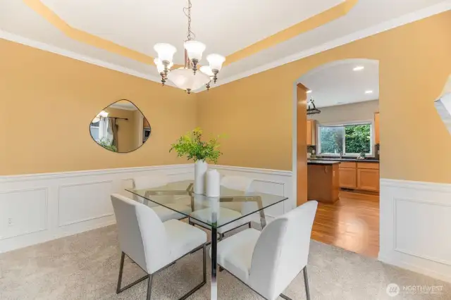 Dinning room off kitchen