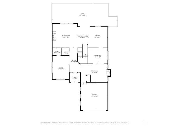 1st level floor plan