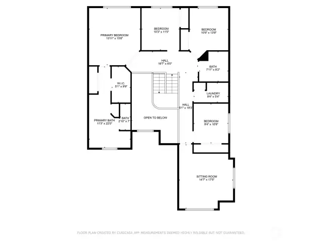 2nd level floor plan
