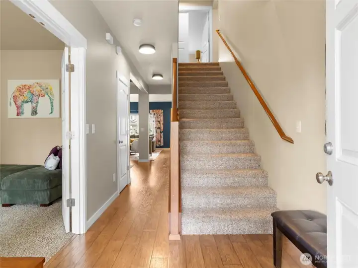 As you enter on the main, there is a bedroom to your left, could also be used as an office or bonus room.