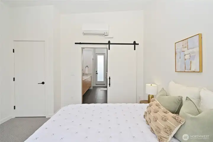 This is the Primary Suite on the upper 3rd floor.