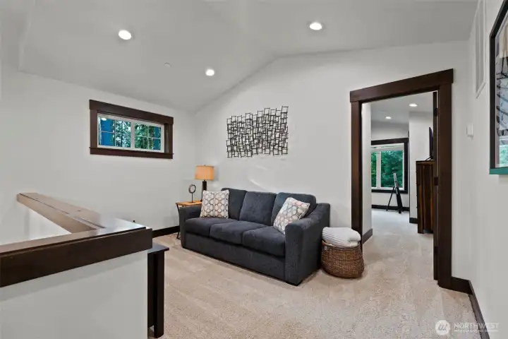 Upstairs sitting area
