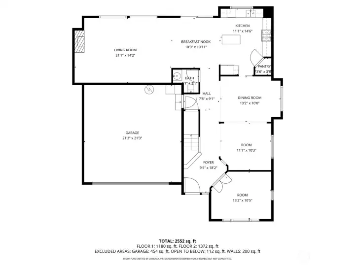 Main floor: floor plan.