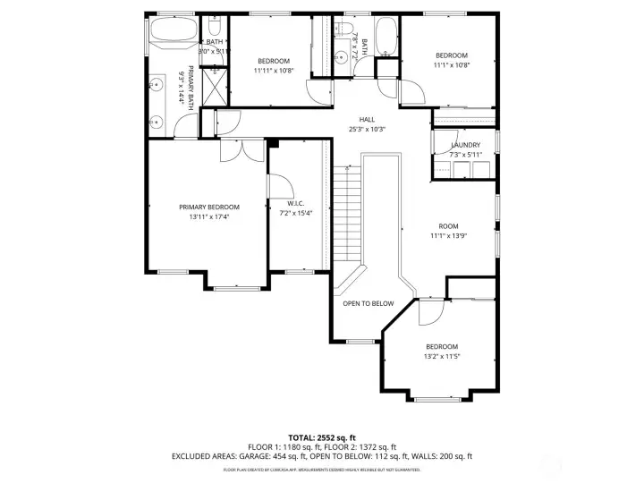 2nd Story Floor Plan.