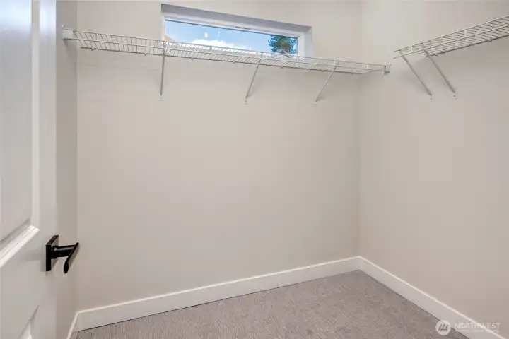 Walk-in closet (Model Home Lot C101)