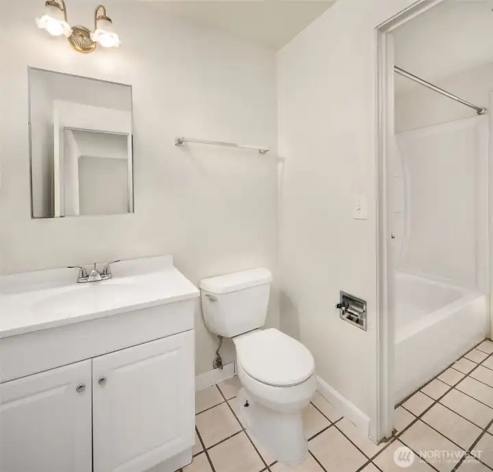 Jack and Jill bathroom