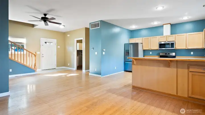 Loads of natural light