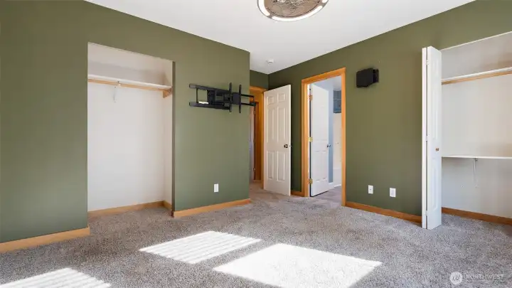 Large primary bedroom upstairs