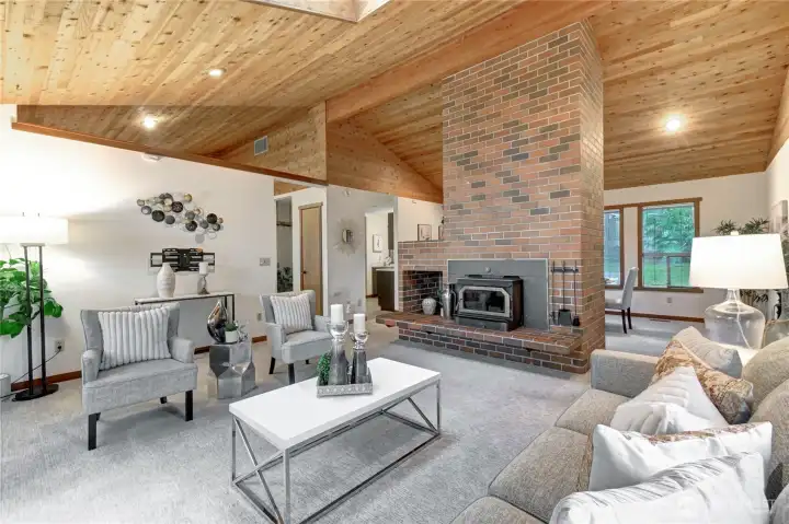 Soaring Vaulted Cathedral Ceilings