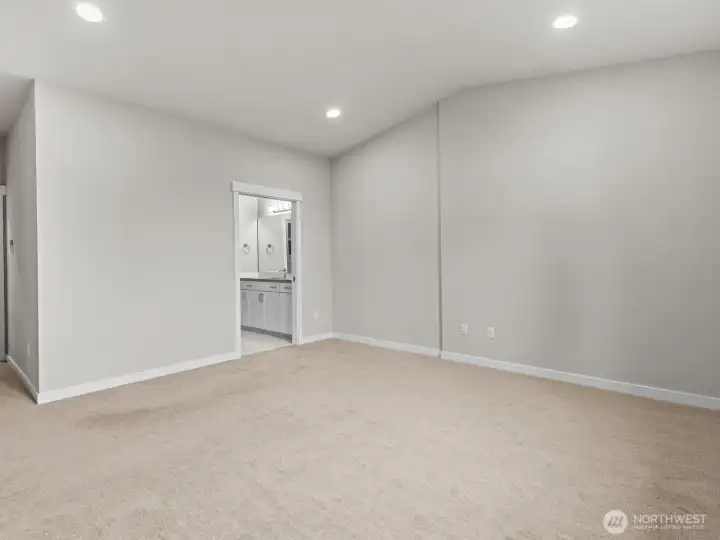 There's plenty of room for all of your furniture.