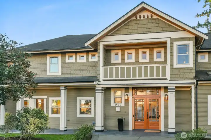 Level approach to the entry of the home