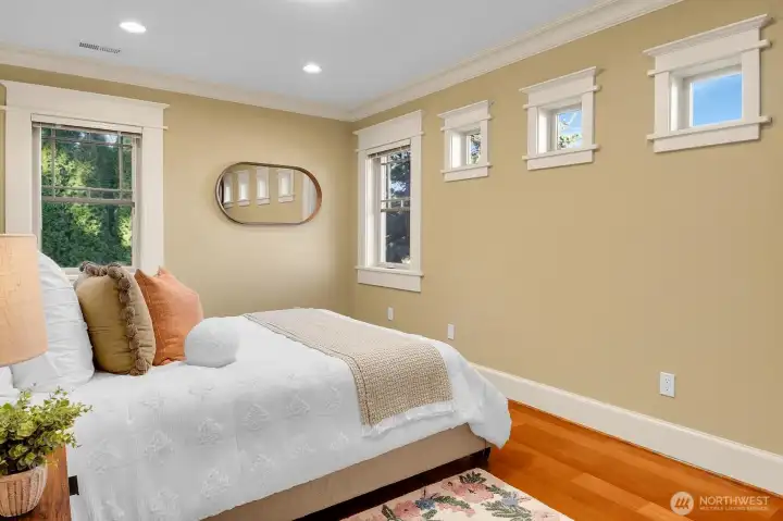 SW bedroom in upper level