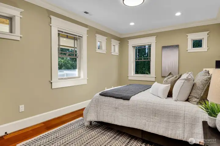 NW bedroom in upper level