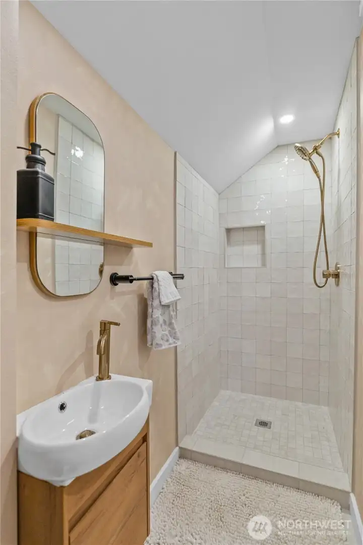 Bathroom on upper level