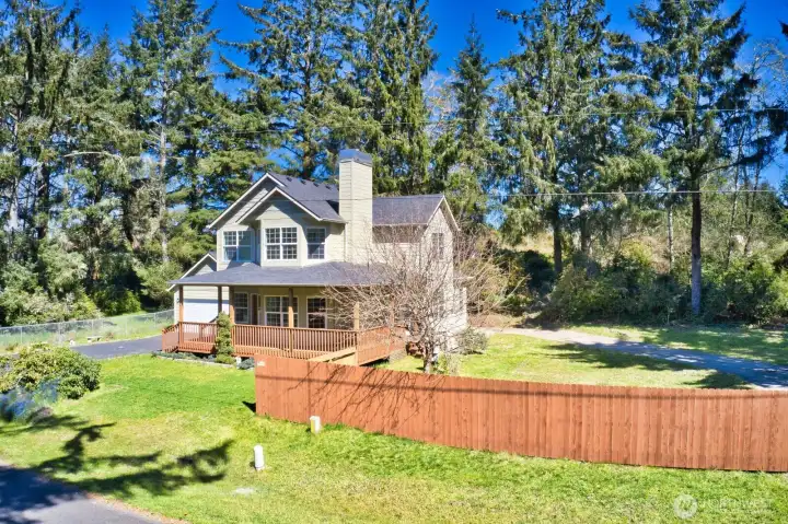 Beautiful home on two lots!