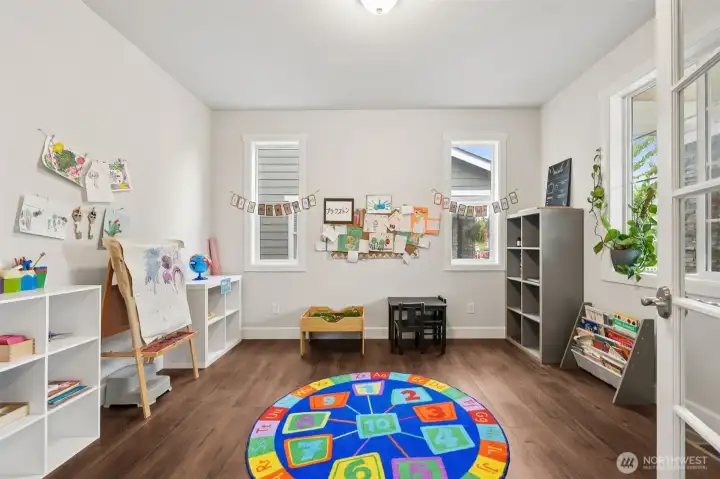 Office being used as a play room