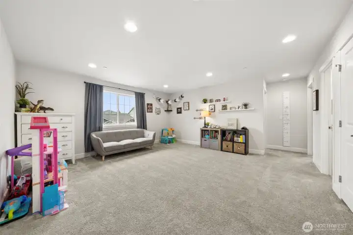 Upstairs loft