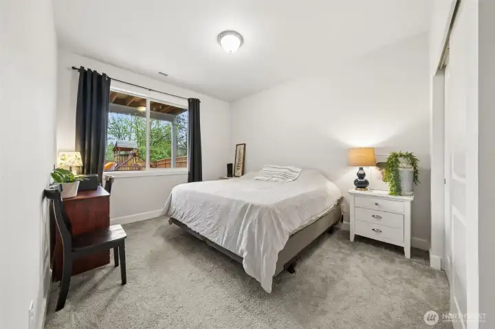 Lower level bedroom