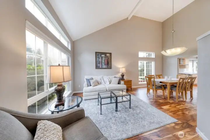 Light-filled formal living room. (Main Floor)