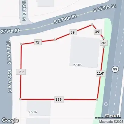 Lot dimensions