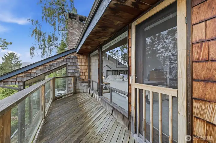 Deck off primary Deck off primary
