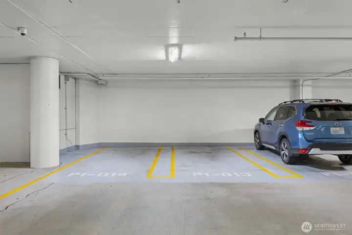 Your reserved garage parking spaces & storage are just an elevator ride away. Your reserved garage parking spaces & storage are just an elevator ride away.