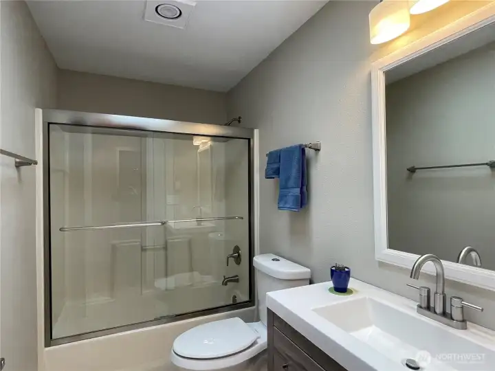 Hall bathroom Hall bathroom