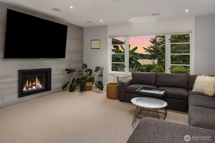 Main floor casual sitting room. Main floor casual sitting room.