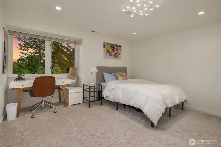 Lower level day-light bedroom. Lower level day-light bedroom.