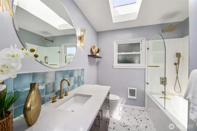 Full bath on main floor