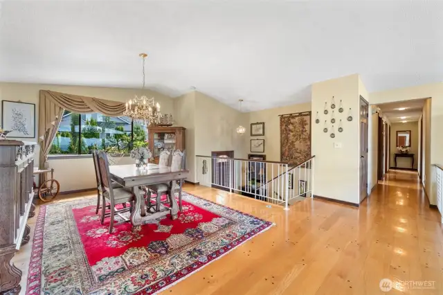 Beautiful hardwood floors.