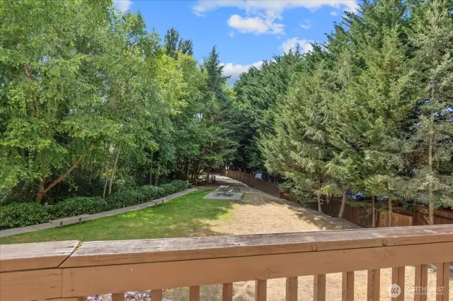Walk Through Park to Grocery Store, Retail Shopping, Restaurants & Entertainment