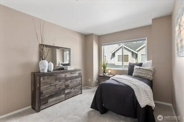 Light & Bright 3 of 3 Bedrooms of the Upper Level. Truly Turn-Key... Ready to Move In or Rent Out!