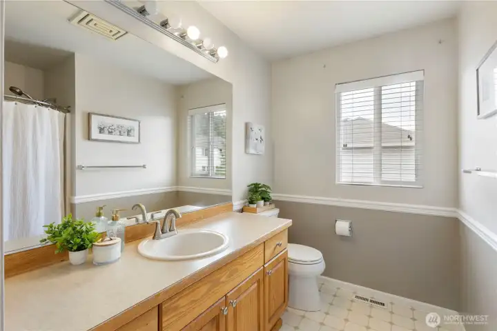 Full guest bathroom