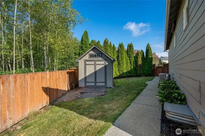 Shed/Side yard