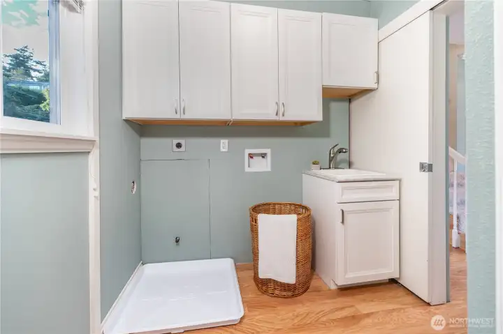 Main floor laundry