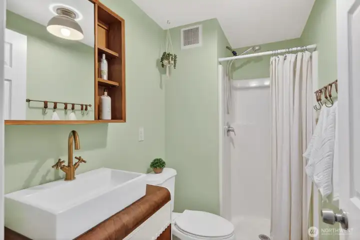 the second full bathroom.