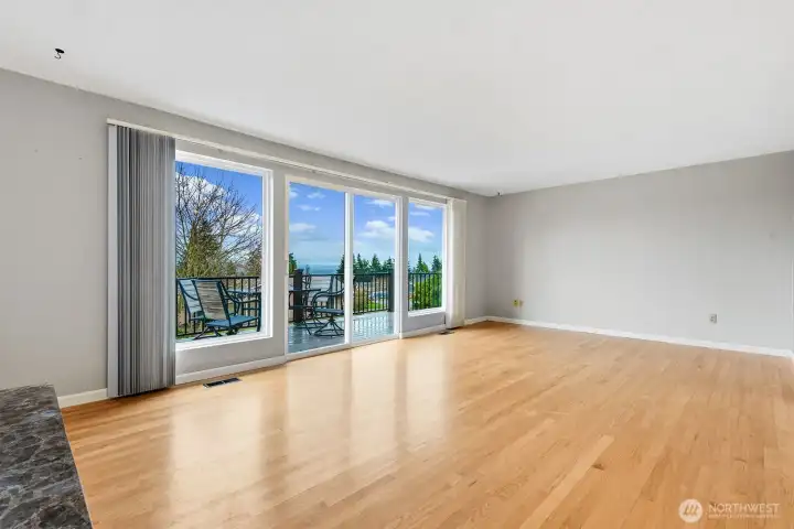 Amazing views from the living room