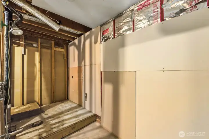 Ready for bathroom to be finished