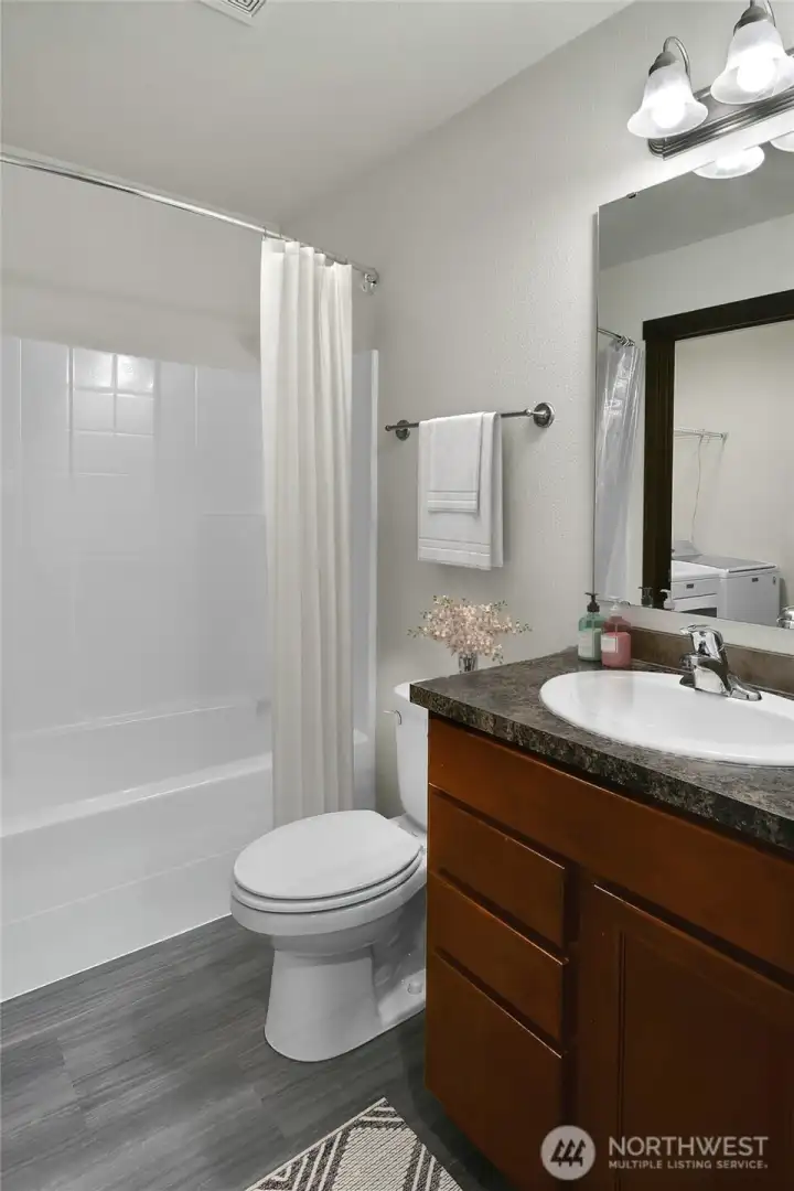 Guest Bathroom - Virtually Staged