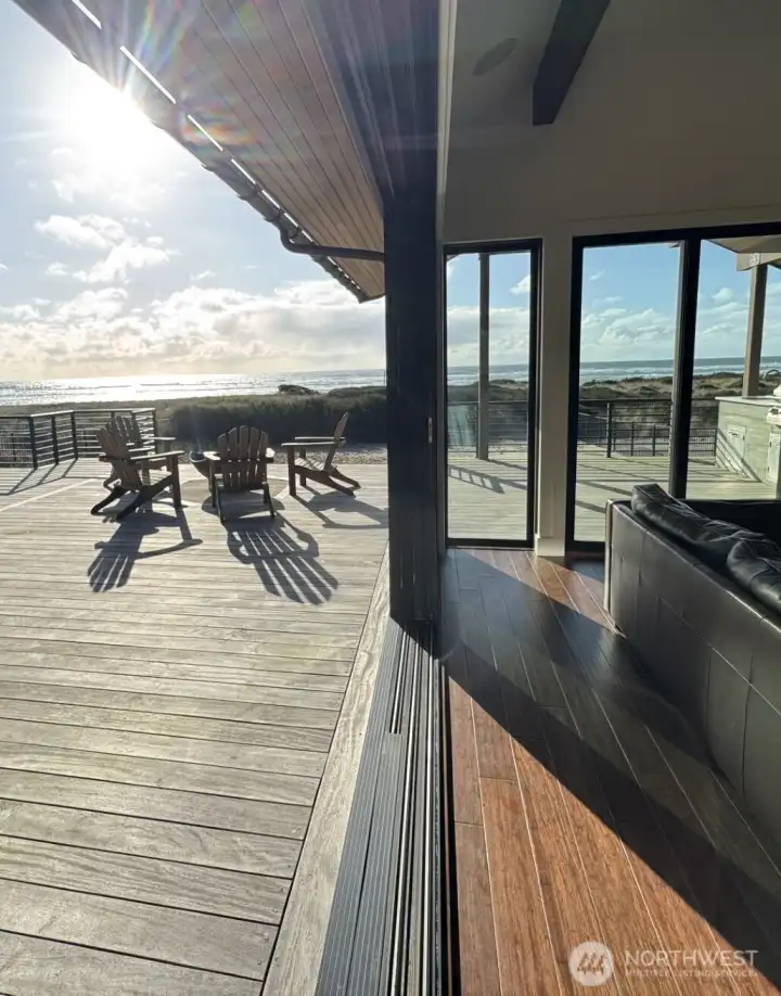 inside out - 0ver 1400 SqFt of Brazillian Teak Cumaru Decking