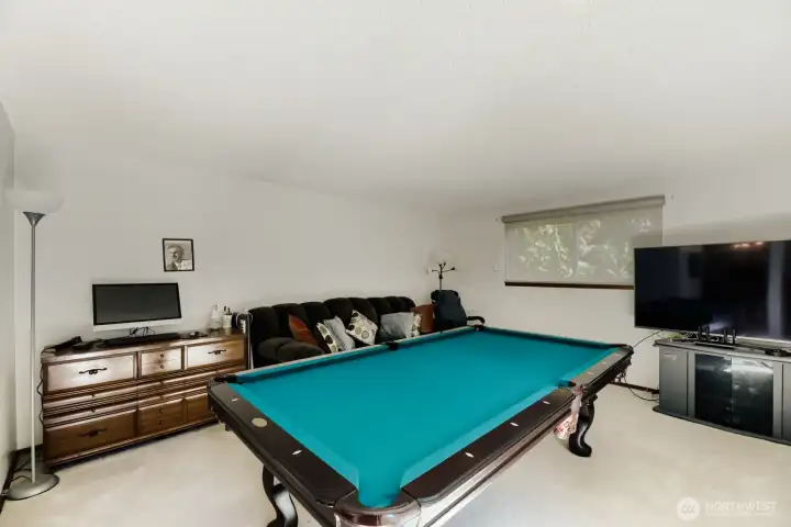 Bonus room looking from the slider. So many possible uses for this room!