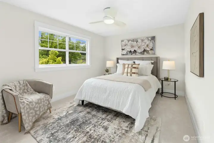 2nd upstairs bedroom