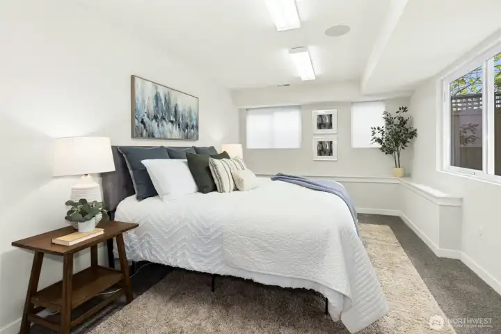 Bedroom #5, in the lower level.